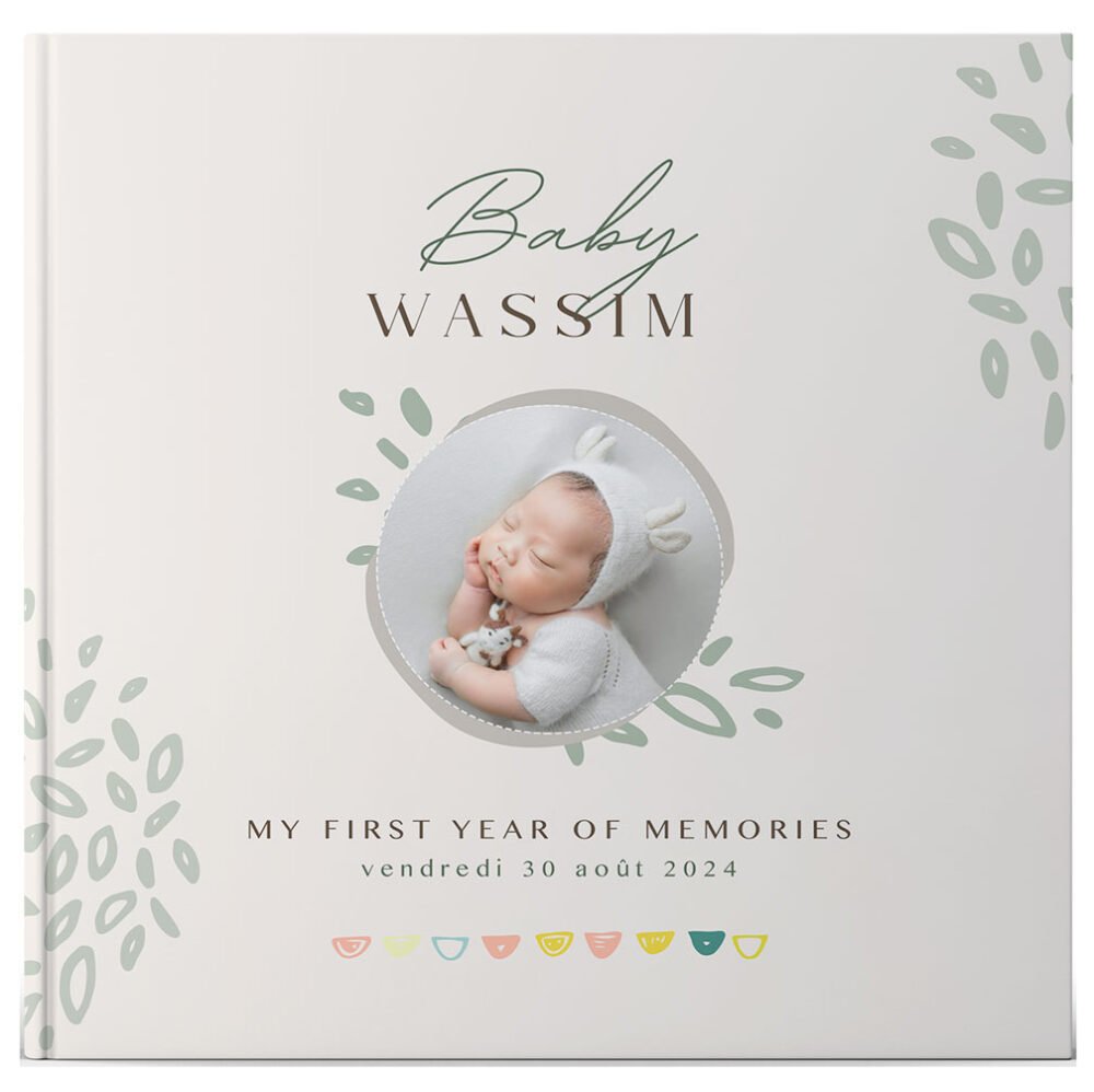 Minimal Baby Line Art